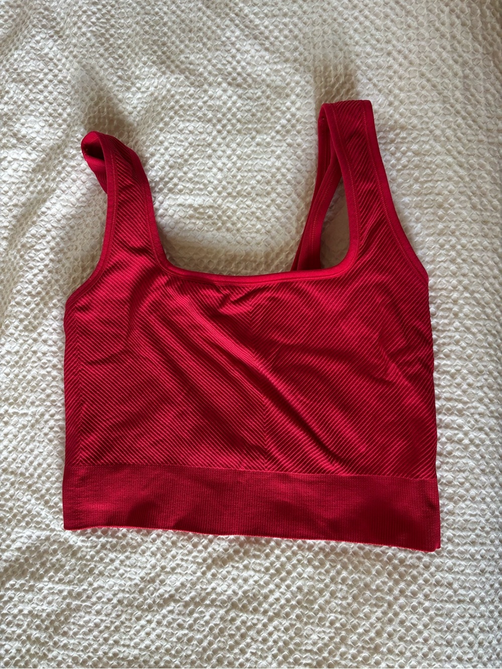 all in motion Red Seamless Scoop Sports Bralette